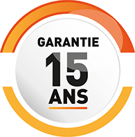 GARANTIE 15 ANS SUR LE PVC*
