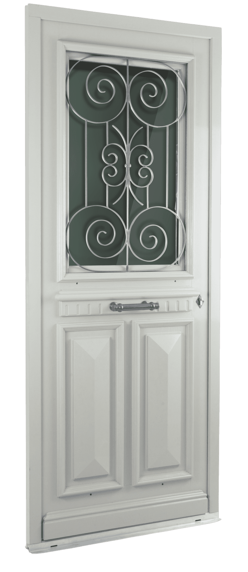Porte d'entrée bois sur mesure